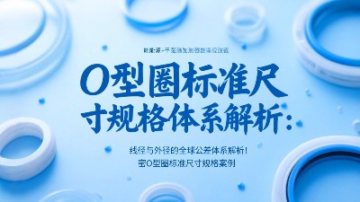 O型圈標準尺寸規(guī)格體系解析：線徑與外徑的全球公差體系解析！
