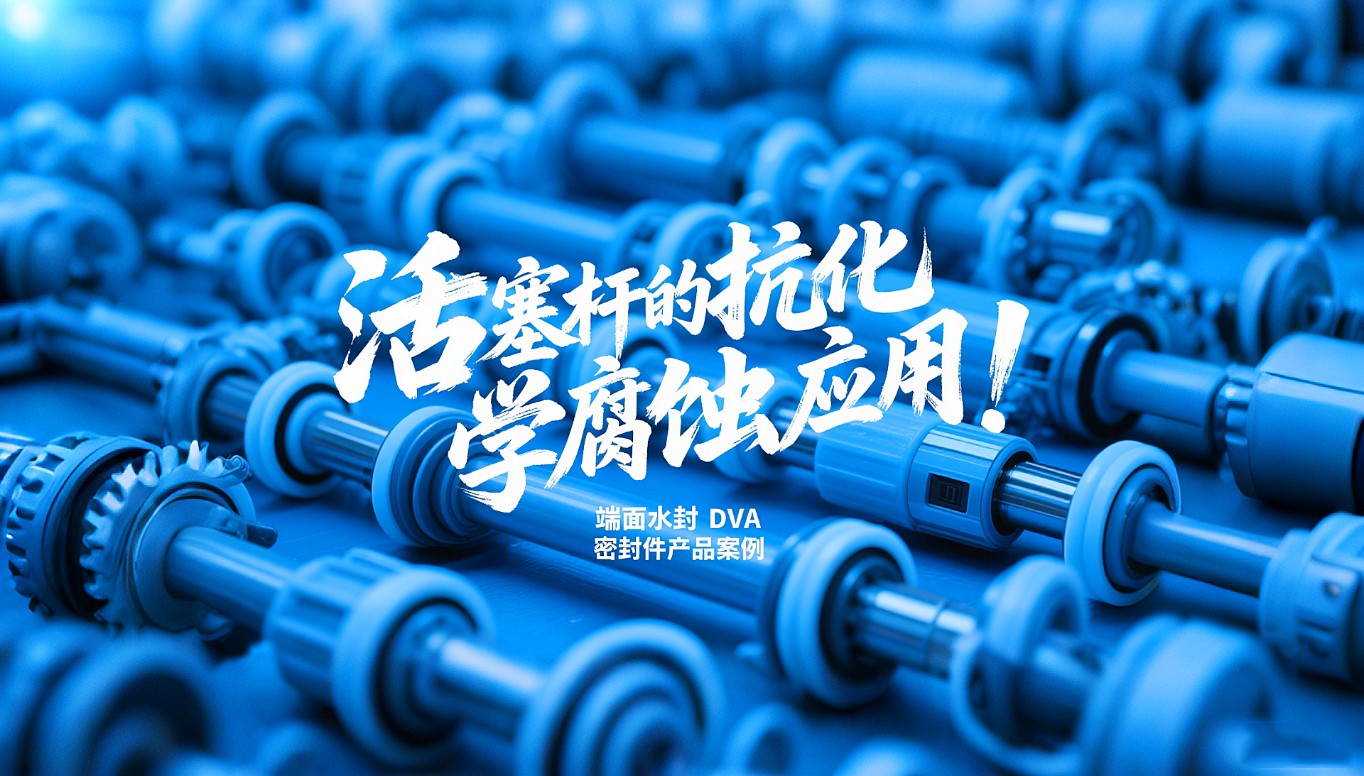 端面水封DVA密封圈產(chǎn)品案例 ? 活塞桿的抗化學(xué)腐蝕應(yīng)用！