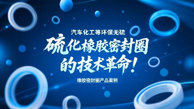 汽車化工等環(huán)保無硫硫化橡膠密封圈的技術革命！