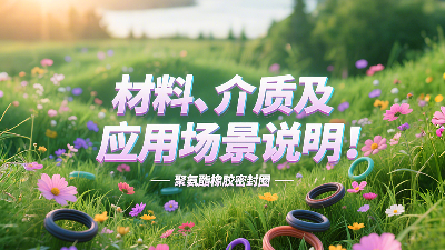 聚氨酯橡膠密封圈產(chǎn)品丨材料、介質(zhì)及應(yīng)用場景說明！