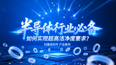 半導(dǎo)體行業(yè)必備：四氟密封圈如何實(shí)現(xiàn)超高潔凈度要求？