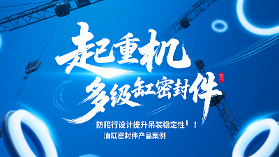 起重機(jī)多級(jí)<i style='color:red'>油缸密封圈</i>！防爬行設(shè)計(jì)提升吊裝穩(wěn)定性?！
