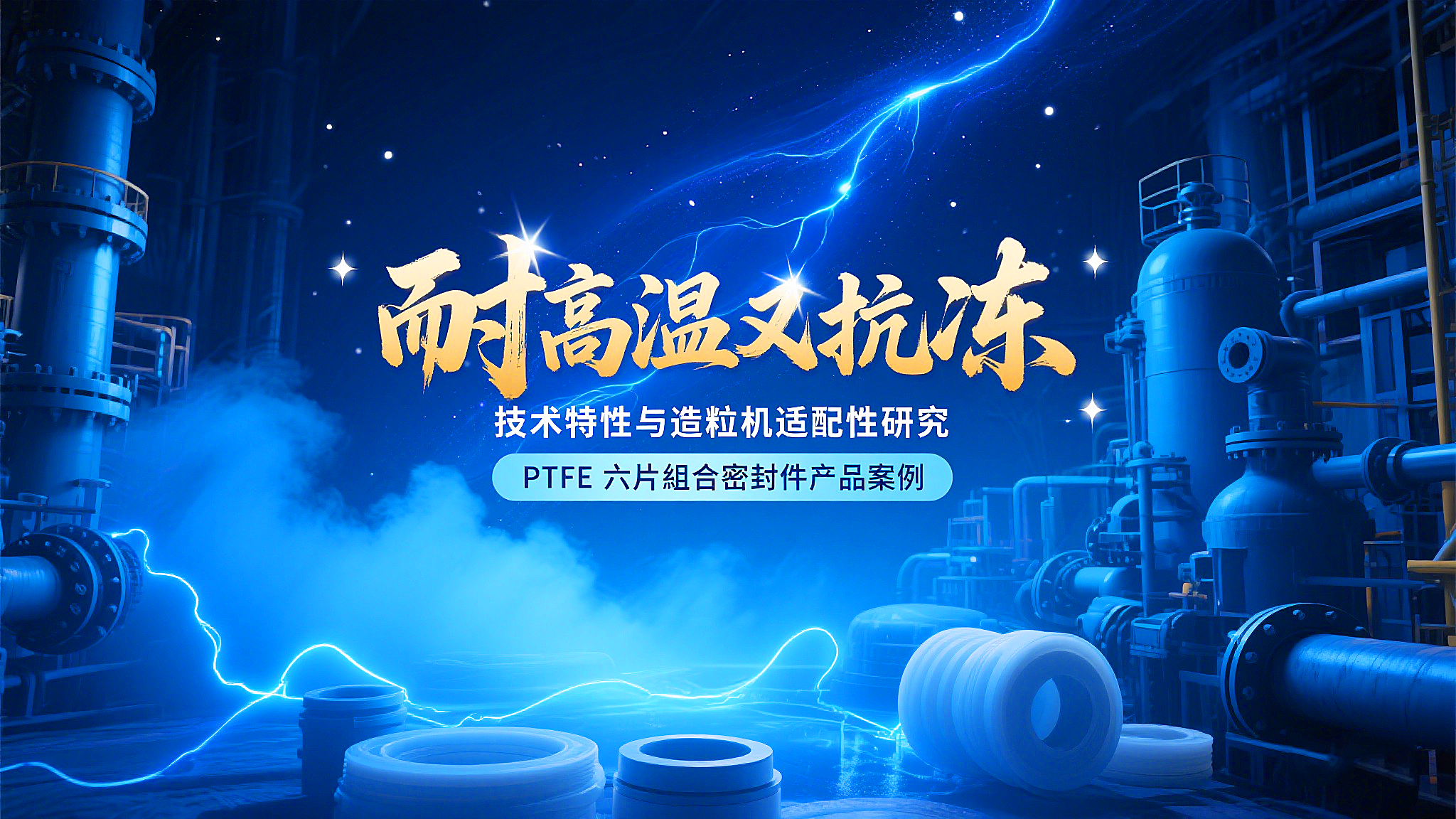 耐高溫又抗凍！PTFE六片<i style='color:red'>組合密封圈</i>丨技術特性與造粒機適配性研究！
