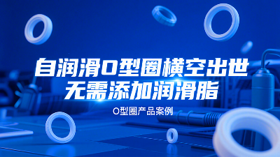 自潤滑O型圈橫空出世！無需添加潤滑脂？