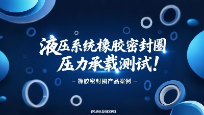 液壓系統(tǒng)橡膠密封圈壓力承載測(cè)試！